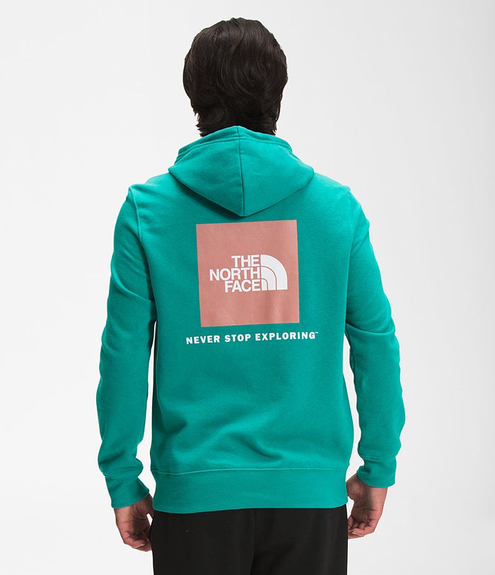 Sudadera Con Capucha The North Face Hombre Verde Box Nse Pullover 87034RYMG